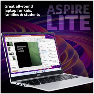 ACER Aspire Lite 15.6" Laptop - AMD Ryzen 3, 128 GB SSD, Silver - Image 6