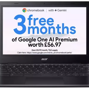 Acer 311 11.6in Celeron 4GB 64GB Chromebook