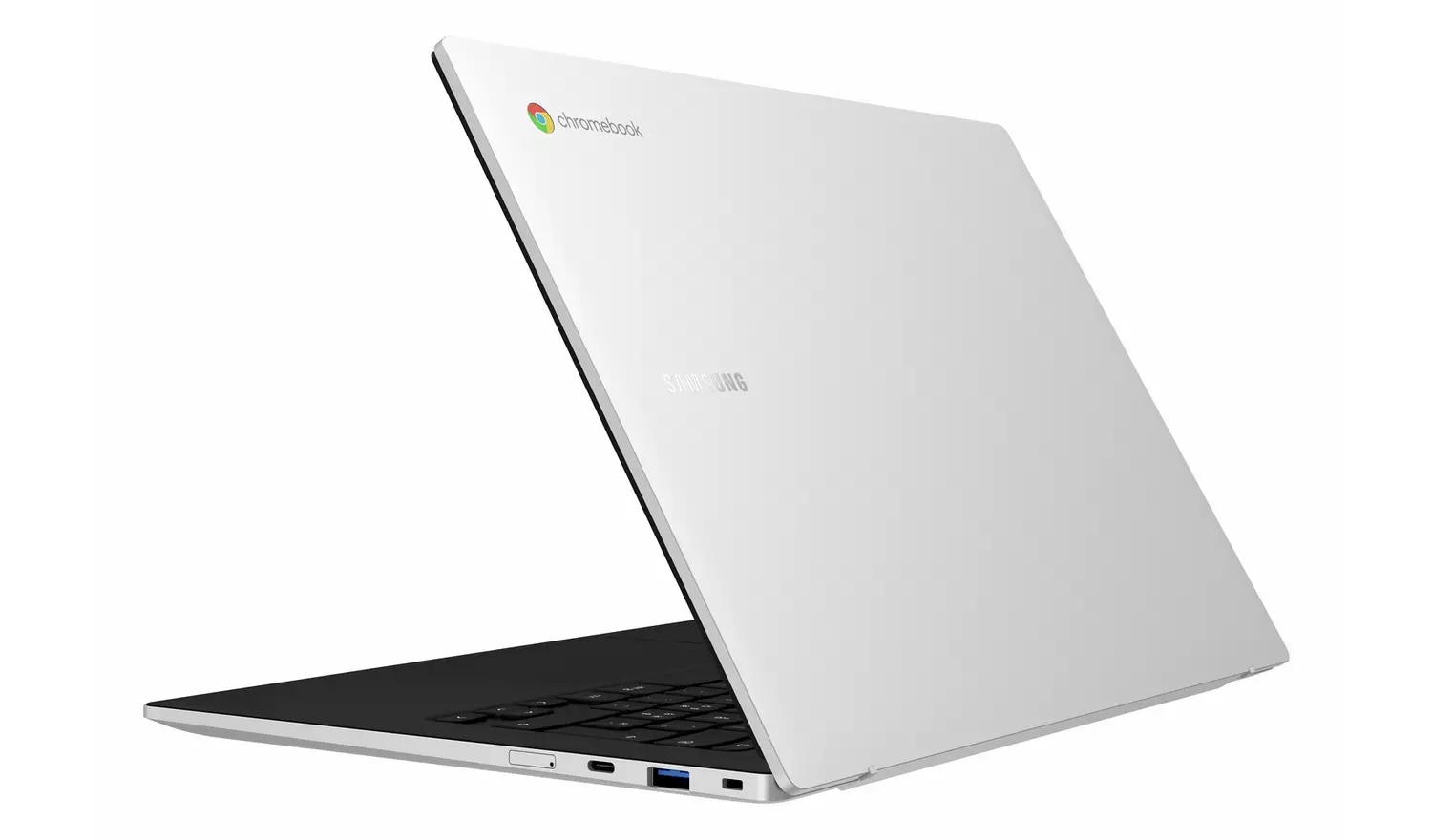 Samsung Galaxy 14in 4GB 64GB Chromebook Go - Silver - Image 3